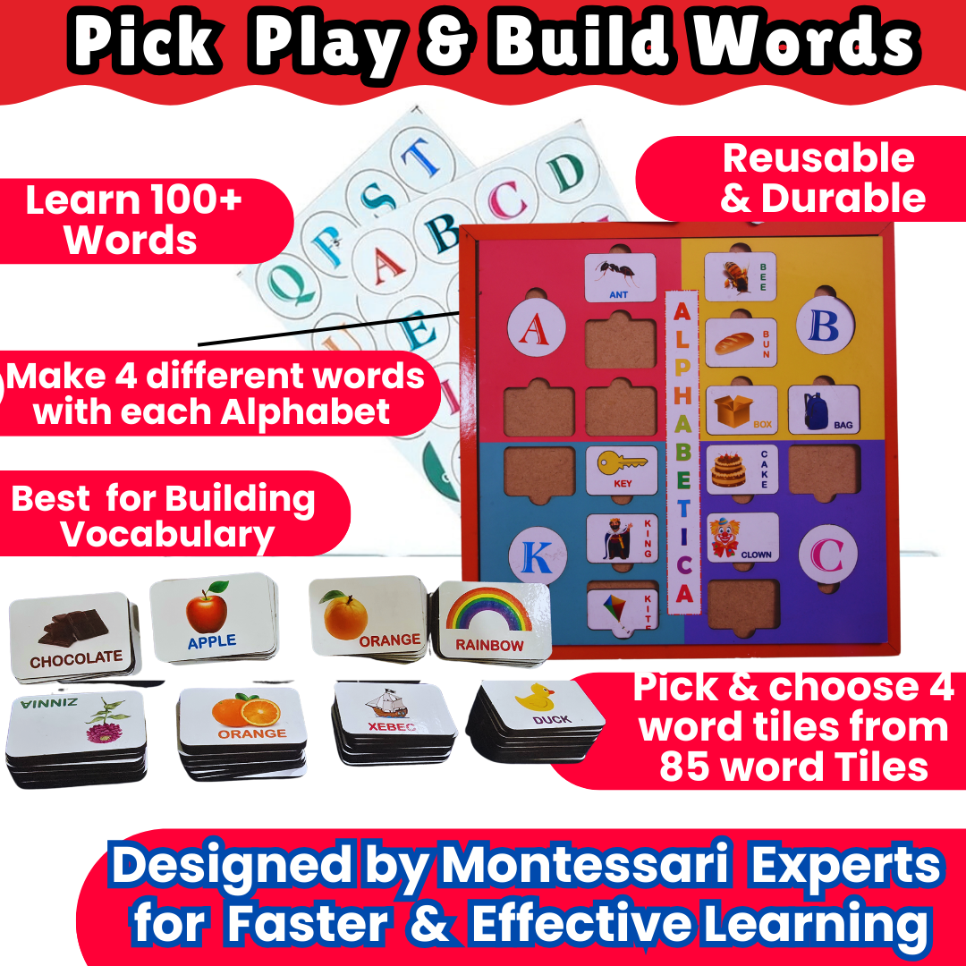 Toyjos ABC Adventures β Montessori-Inspired Alphabet & Language Learning Kit