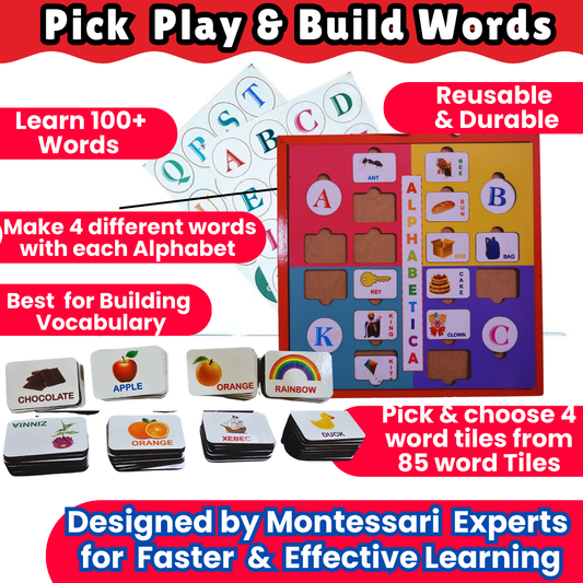 Toyjos ABC Adventures ā Montessori-Inspired Alphabet & Language Learning Kit