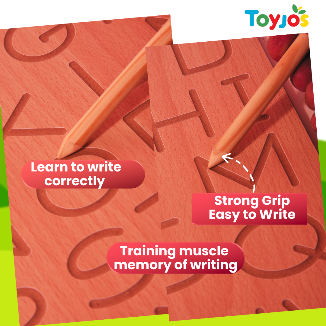 Wooden Tracing Board - English Alphabets