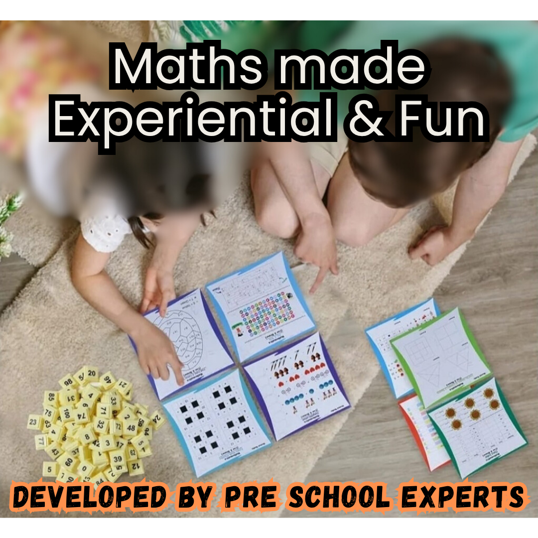 Toyjos Numeropedia β Montessori STEM Play & Learn Math Kit | 30 Experiential Activities for Young Minds