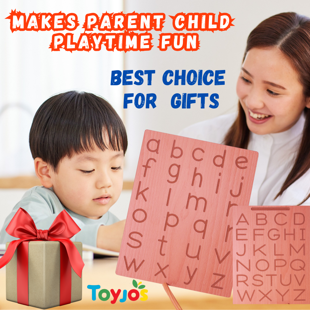 Wooden Tracing Board - English Alphabets