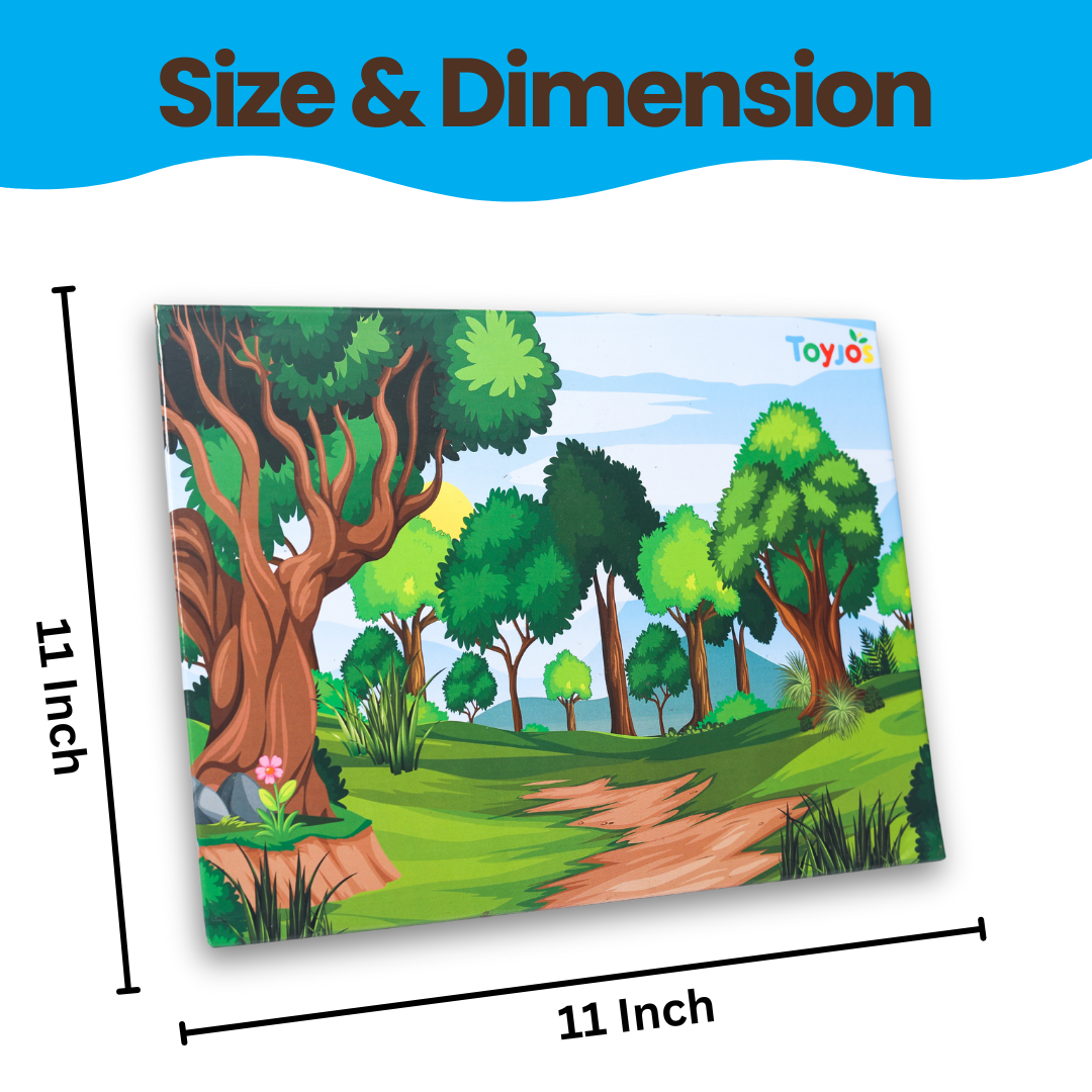 Toyjos 3D Magnetic Animal Puzzle for Kids – Montessori-Inspired, Eco-Friendly & Educational