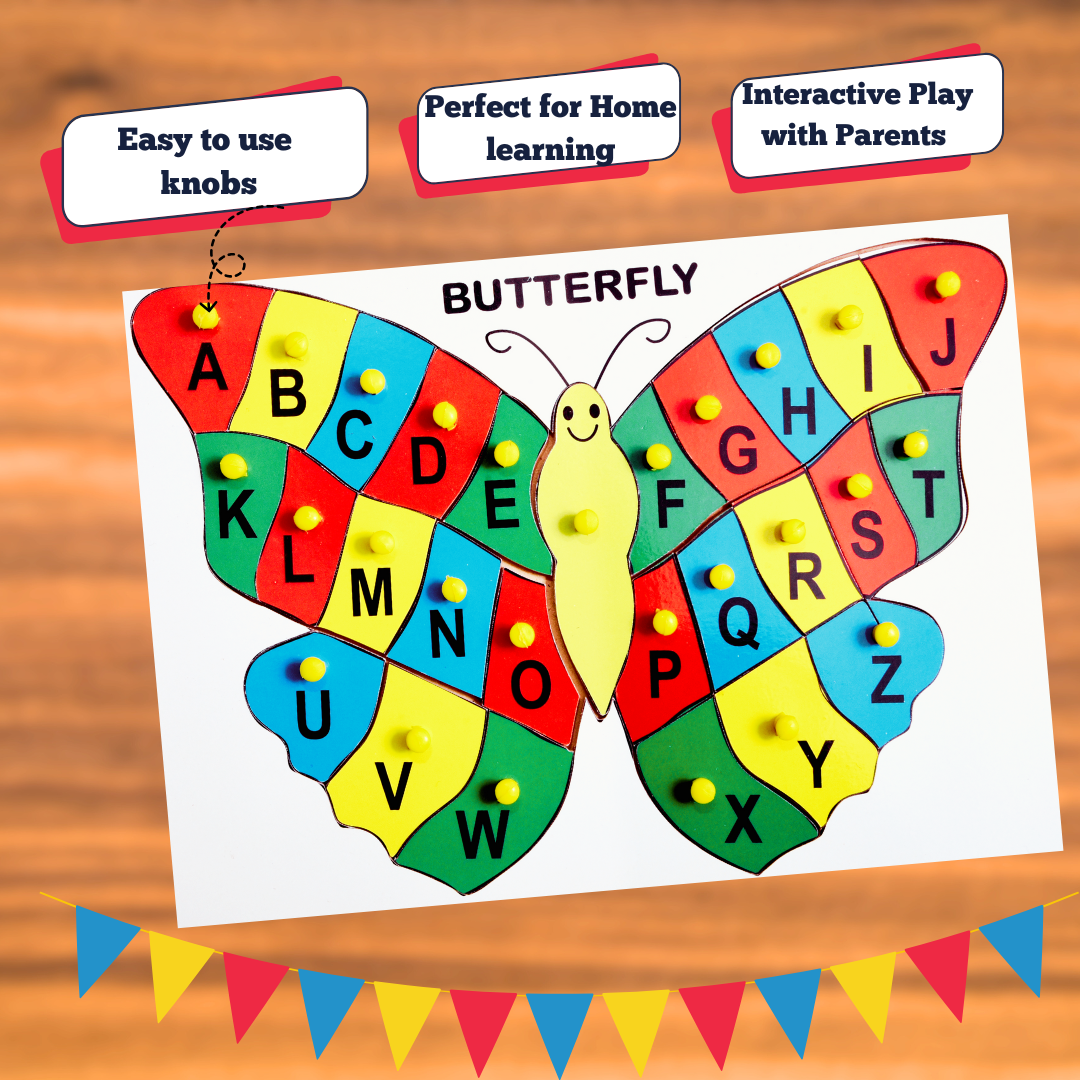 Butterfly Alphabet Puzzle โ Learn Letters in Style