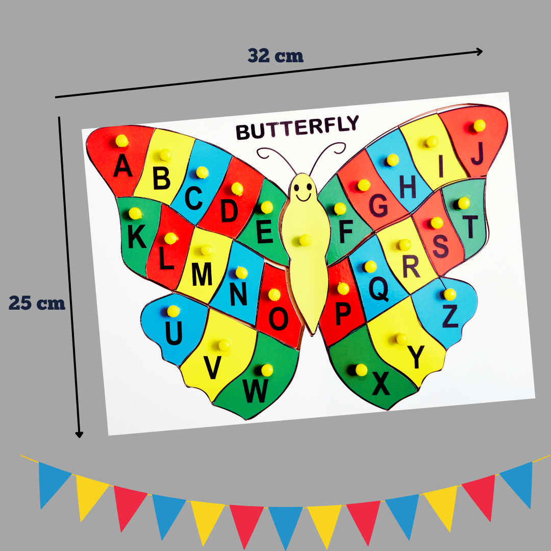 Butterfly Alphabet Puzzle โ Learn Letters in Style