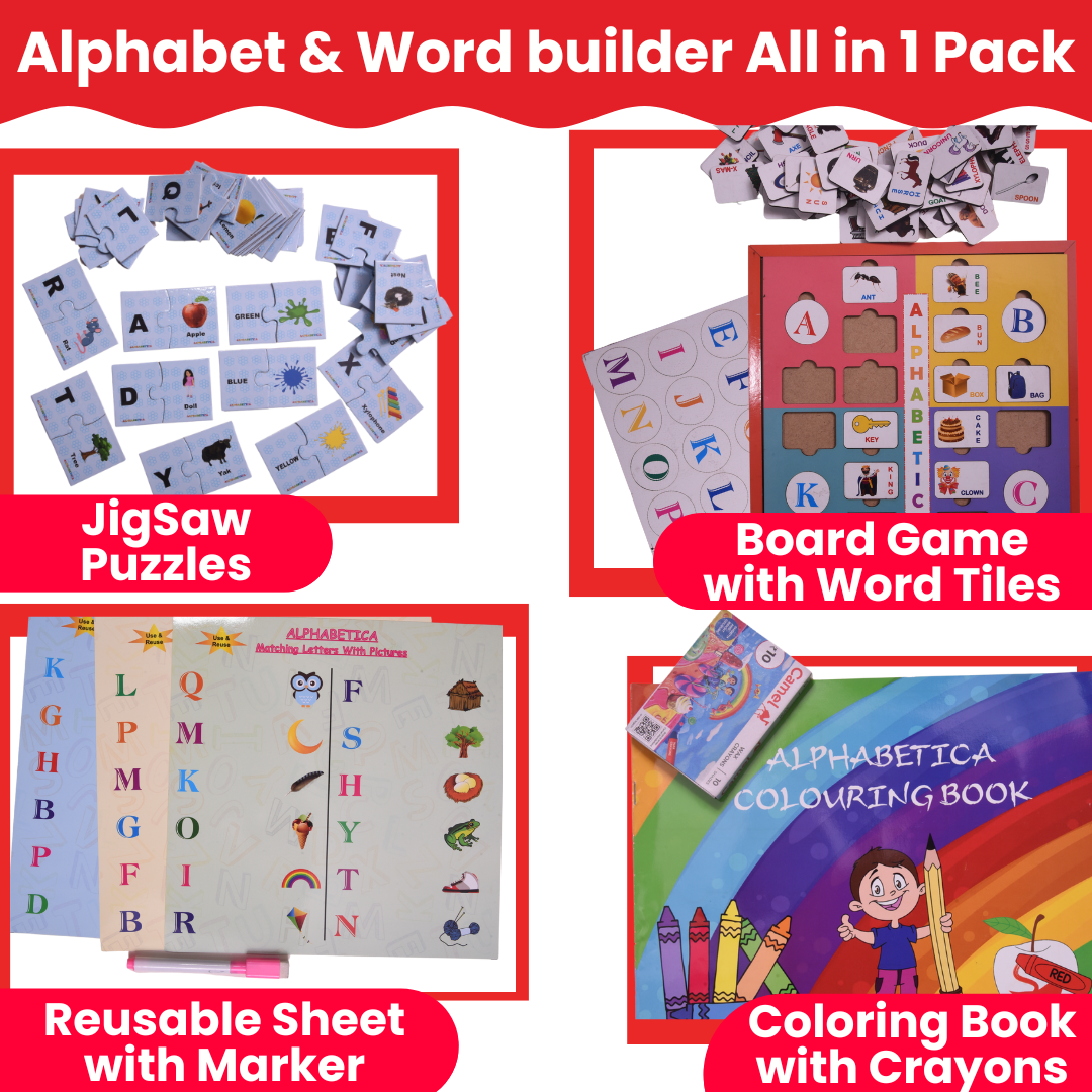 Toyjos ABC Adventures β Montessori-Inspired Alphabet & Language Learning Kit