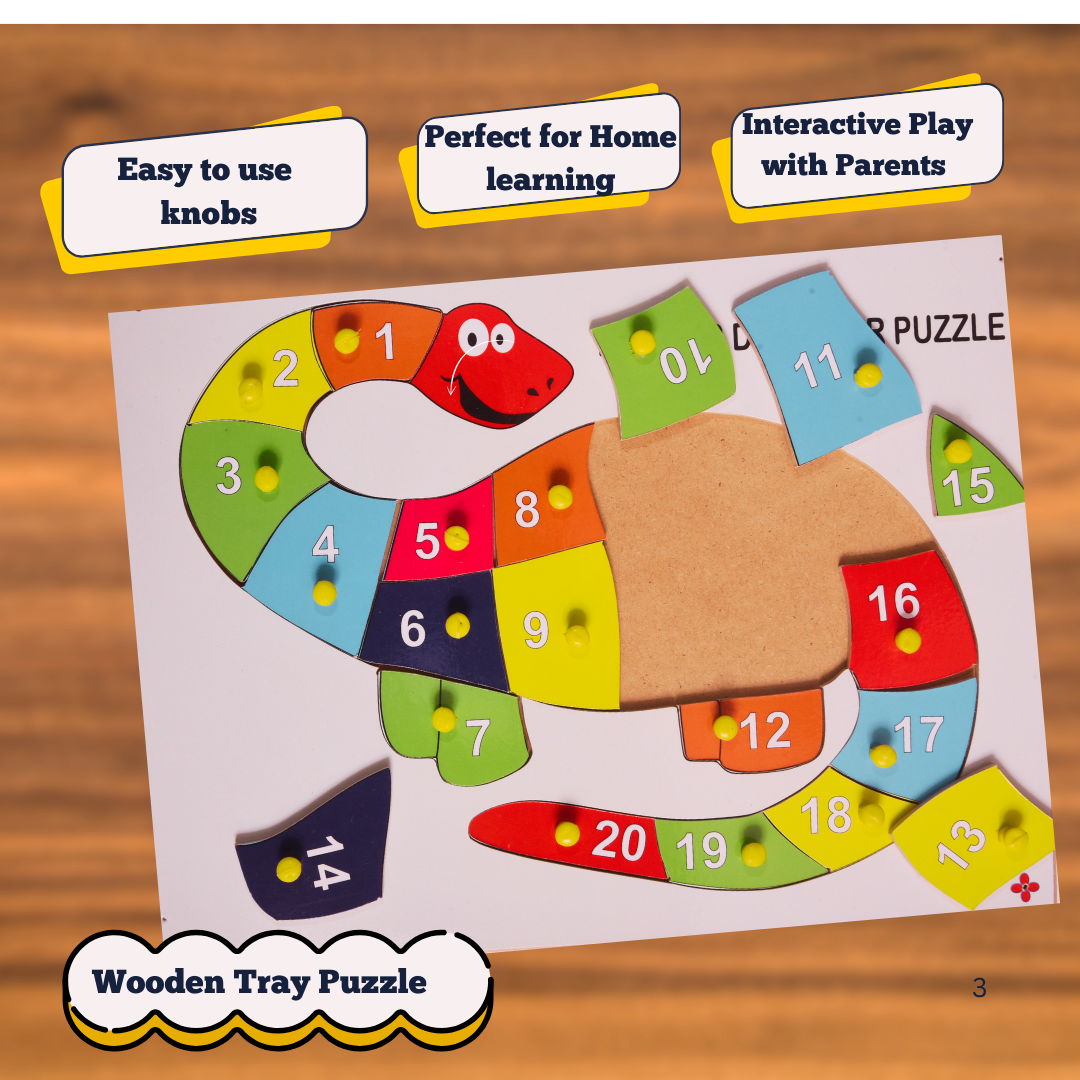 Dinosaur Number Puzzle β Interactive Number Learning