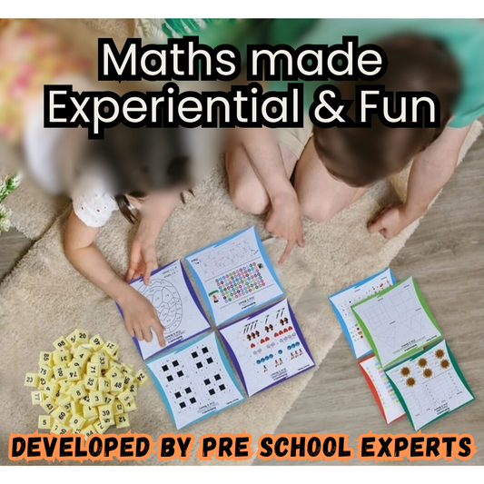 Toyjos Numeropedia – Montessori STEM Play & Learn Math Kit | 30 Experiential Activities for Young Minds