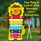 Toyjos Lion musical Xylophone for Toddlers – Fun & Educational Musical Toy