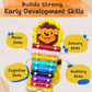 Toyjos Lion musical Xylophone for Toddlers – Fun & Educational Musical Toy