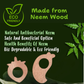 "Toyjos Natural Neem Wood Teethers – Set of 2 | Safe, Non-Toxic & Eco-Friendly Baby Teething Toy"