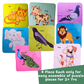 Wooden Birds & Animal Puzzle -  Fun and Learning Game for Toddlers