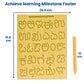 Wooden Tracing Board for Kids - Kannada Alphabet Letters Engraved Double-Sided Learning Tool - Montessori Learning Writing Slate with Stylus Pen for Ages 2–5 Years (Pack of 1)