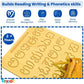 Wooden Tracing Board Combo Set for Kids | English, Maths, Kannada Alphabet Letters Engraved Double-Sided Learning Tool | Montessori Learning Writing Slate with Stylus Pen for Ages 2–5 Years