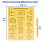 Wooden Tracing Board for Kids - Tamil Alphabet Letters Engraved Double-Sided Learning Tool - Montessori Learning Writing Slate with Stylus Pen for Ages 2–5 Years (Pack of 1)