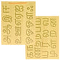 Wooden Tracing Board for Kids - Tamil Alphabet Letters Engraved Double-Sided Learning Tool - Montessori Learning Writing Slate with Stylus Pen for Ages 2–5 Years (Pack of 1)