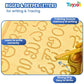 Wooden Tracing Board for Kids - Kannada Alphabet Letters Engraved Double-Sided Learning Tool - Montessori Learning Writing Slate with Stylus Pen for Ages 2–5 Years (Pack of 1)