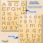 Kids Educational Wooden Tracing Board Set with Stylus Pen | Double-Sided Reversible Alphabets, Hindi, Numbers Writing Slate | Montessori Learning Writing Slate Toy (Age 2+, Set of 3)