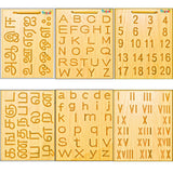 Wooden Tracing Board Combo Set for Kids | English, Math, Tamil Alphabet Letter Engraved Double-Sided Learning Tool | Montessori Learning Writing Slate with Stylus Pen for Ages 2–5 Years