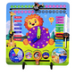 Toyjos 7-in-1 Wooden STEM Calendar, Clock, Weather & Seasons Learning Board for Kids.