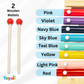 Toyjos Rainbow Melody Wooden Xylophone for Kids – 8-Note Musical Toy