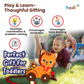 Toyjos Pull-Along Wooden Cat–Safe,Durable & Fun Learning Toy for Toddlers