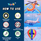 Wooden Jigsaw Puzzles - Air Transport (3-in-1)