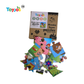 Wooden Jigsaw Puzzle - Domestic Animals (3-in-1)