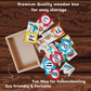 Wooden Alphabet Matching Puzzle – Fun Word-Building Game