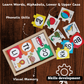 Wooden Alphabet Matching Puzzle – Fun Word-Building Game