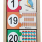 Wooden Counting Puzzle – Match and Learn Numbers