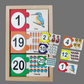 Wooden Counting Puzzle – Match and Learn Numbers