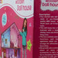 2-Story Wooden Doll house Playset with Furniture&  Accessories